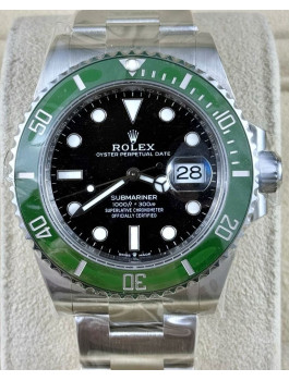 全新 ▶️ Rolex 勞力士 Submariner ◀️ 126610LV 綠黑 2025年錶 (41mm)  